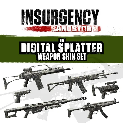 ✅Insurgency Sandstorm Digital Splatter Weapon Skin Set