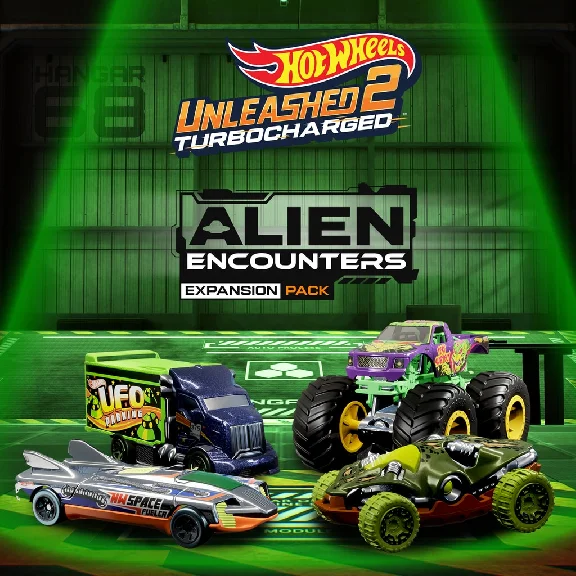 ✅HOT WHEELS UNLEASHED 2 Alien Encounters Expansion Pack