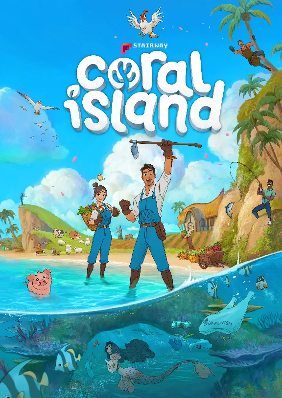 Coral Island (Account rent Steam) Online, Steam Deck