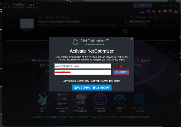 🔎 WebMinds NetOptimizer 🔎 Лицензионный ключ на 1 год