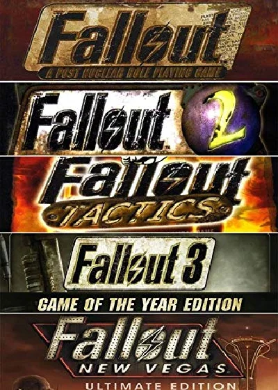 ⭐️ Fallout 1 + 2 + 3 GOTY + Tactics + New Vegas [STEAM]