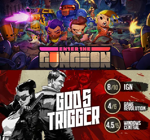 Enter the Gungeon God´s Trigger | EPIC GAMES | MAIL