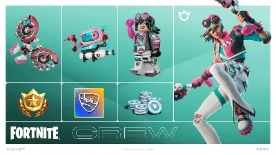 ✅FORTNITE✅Crew (Отряд Фортнайт+Боевой пропуск)EPIC🌌