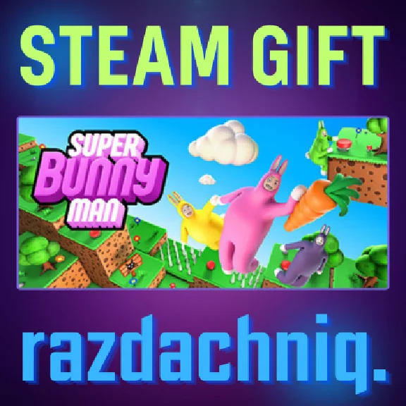 🐇Super Bunny Man {Steam Gift/RU/CIS} + Gift🎁