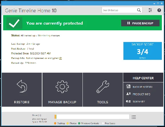 💙 Genie Timeline Home 10 🔑 Пожизненный серийный номер