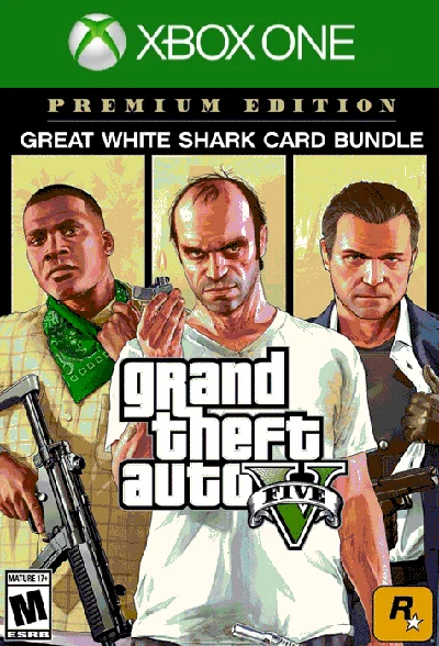 GTA V: Premium + Great White Shark Card 🎮XBOX КЛЮЧ🔑