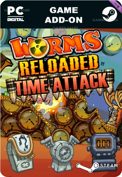 ✅💙WORMS RELOADED: TIME ATTACK PACK💙STEAM GIFT🤖AUTO