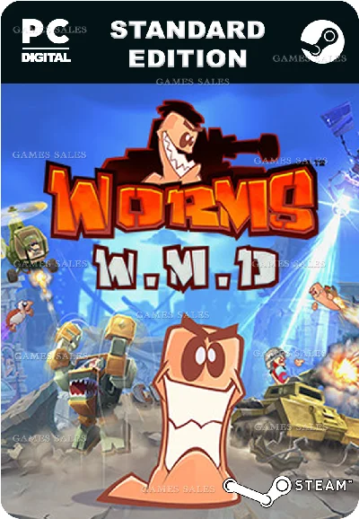 ✅💙WORMS W.M.D💙STEAM GIFT🤖AUTODELIVERY🤖