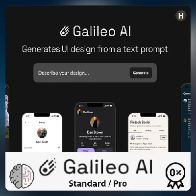 🤖⭐GALILEO AI🔥RENEWAL/SUBSCRIPTION- FAST / 1 MONTH⭐