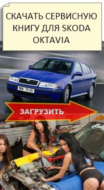 Книга ремонту обслуживанию Шкода Октавиа Skoda Octavia
