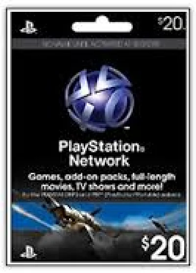 20 Playstation Network Card