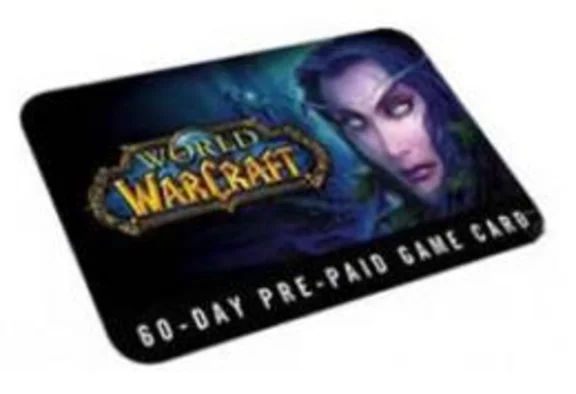 ATTENTION. WORLD OF WARCRAFT 60-day Game Card US (American version)