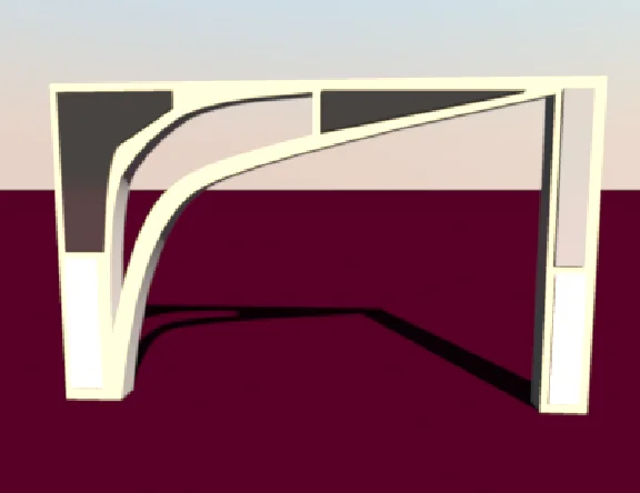 Arches gypsum 3d models (5 pcs) Part 2