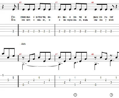 Speak, I am silent (Dol´skij A.) Tabs and Sheet music