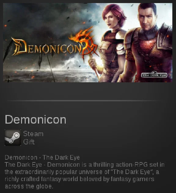 Demonicon - The Dark Eye | SteamGift RegionFree
