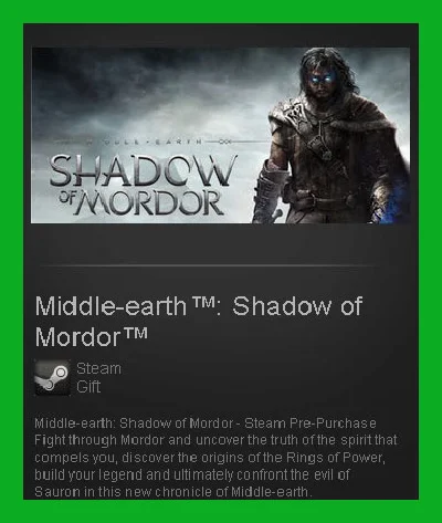 Middle-earth Shadow of Mordor (Steam Gift/ RU + CIS)