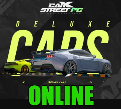 ・CARX STREET・DELUXE・ALL DLC・ONLINE・STEAM ACCOUNT・