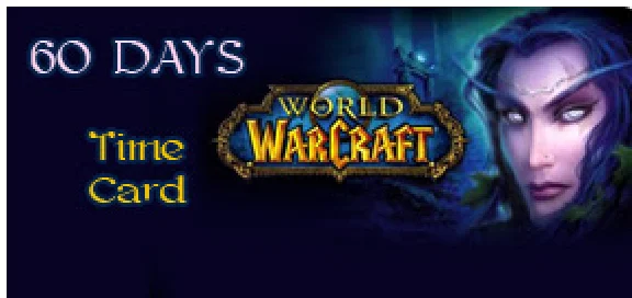 WORLD OF WARCRAFT 60days TimeCard WOW EURO (Евроверсия)