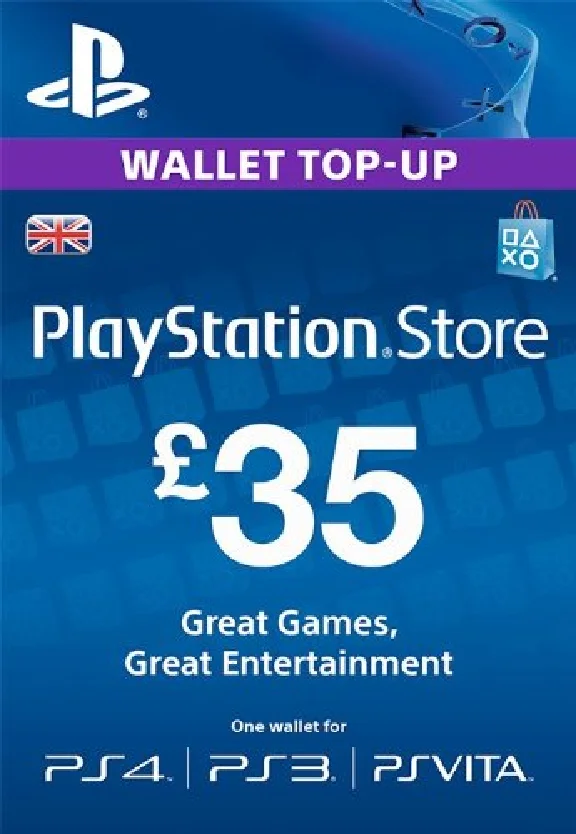 PLAYSTATION NETWORK (PSN) - £35 GBP (UK) | DISCOUN