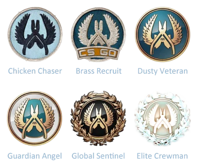 CS: GO - Set of 5 cards - ACTION