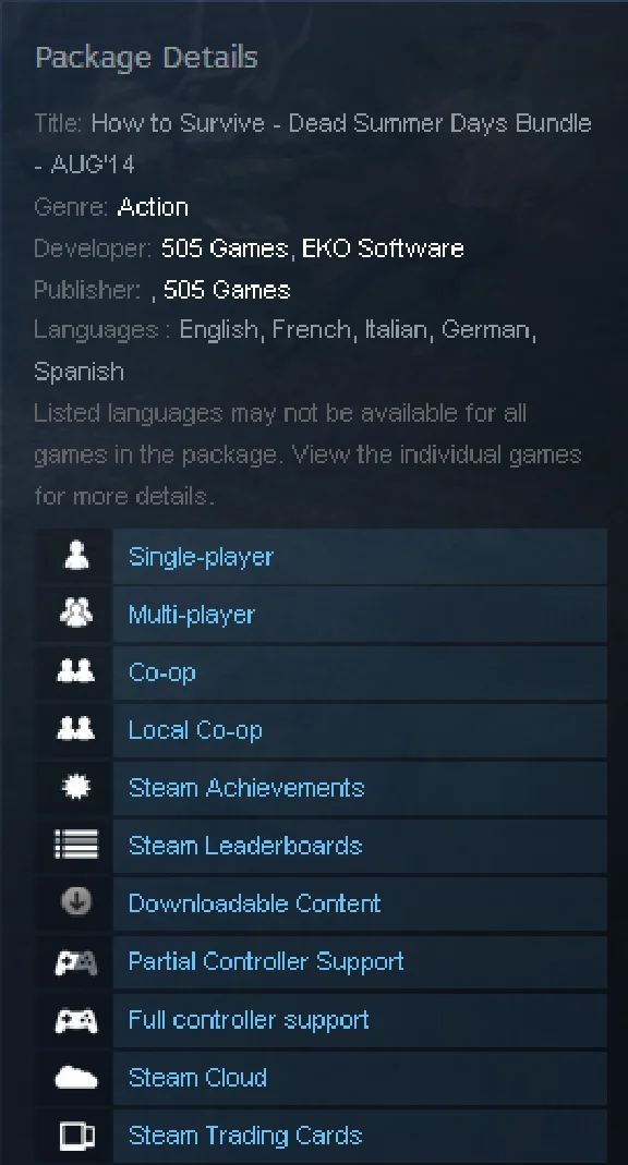 How to Survive Dead Summer Days Bundle(Steam gift /RU)