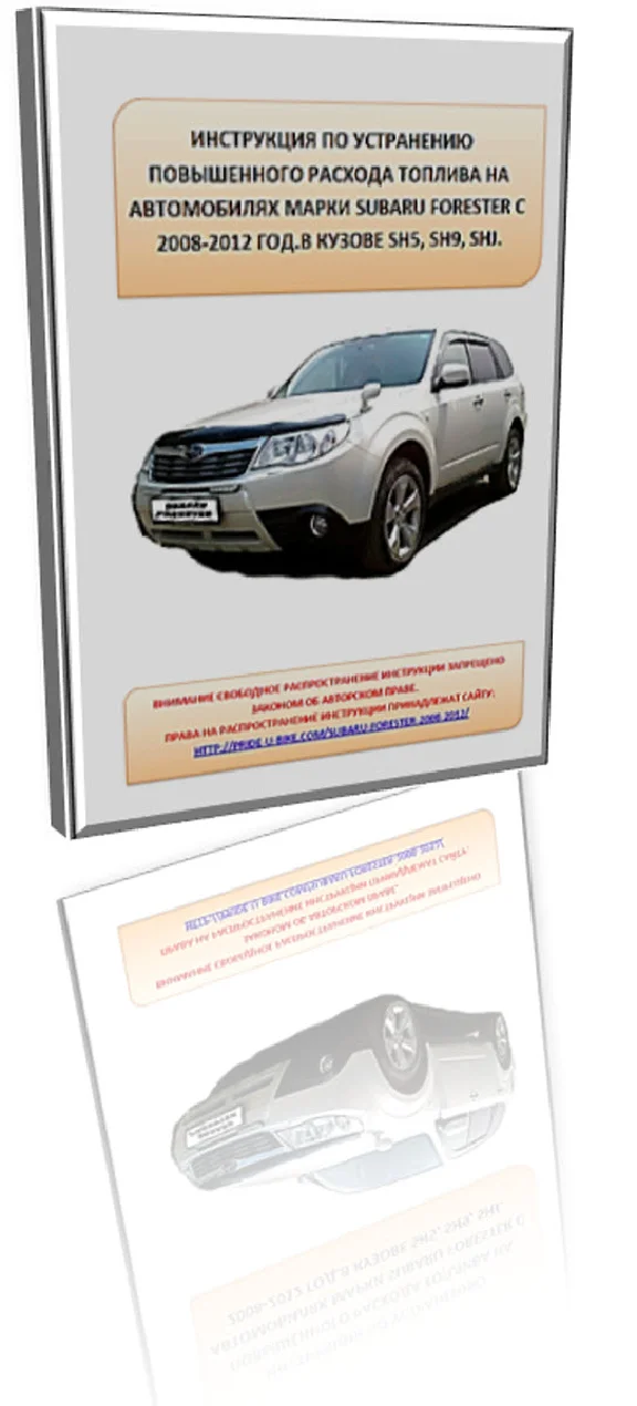 Increased fuel consumption Subaru Forester SH5 SH9 SHJ