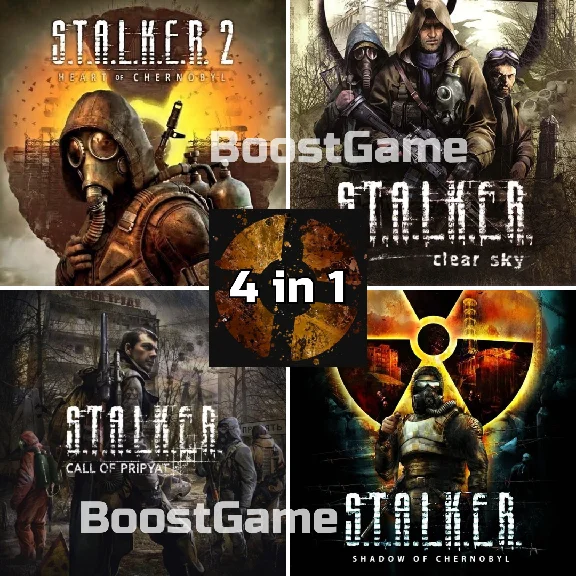 ☢️S.T.A.L.K.E.R: COMPLETE EDITION・ALL 4 PARTS☢️ STEAM