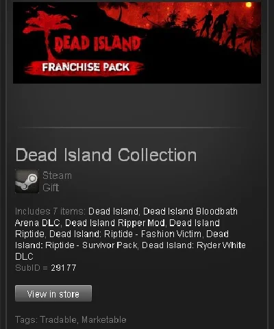 Dead Island Collection - STEAM Gift - Region Free
