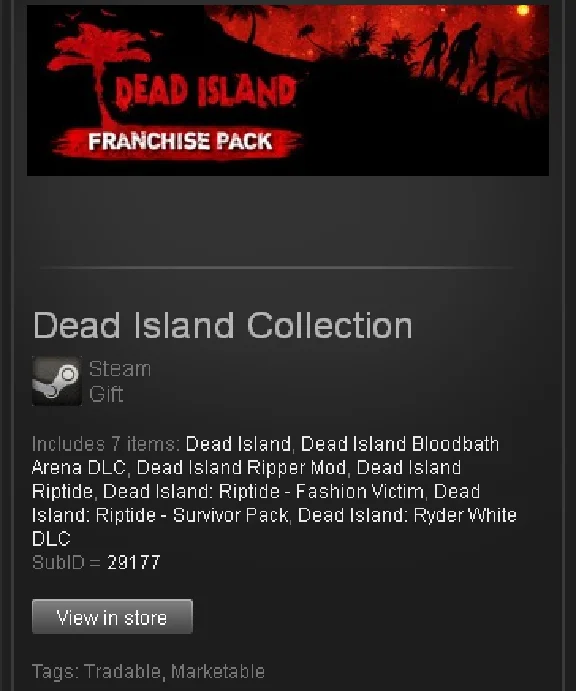 Dead Island Collection - STEAM Gift - Region Free