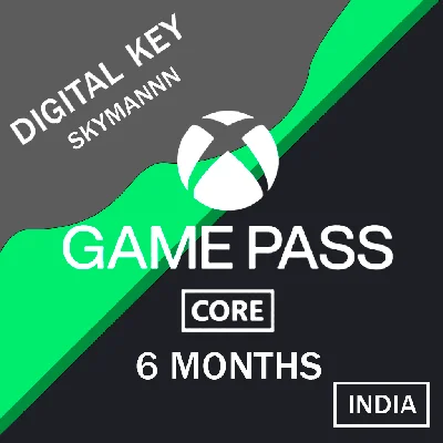🟡XBOX GAME PASS CORE✅ 6 МЕСЯЦЕВ | КЛЮЧ🔑ИНДИЯ✅АВТО