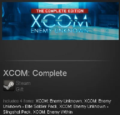 XCOM: Enemy Unknown Complete Pack Steam Gift Reg Free