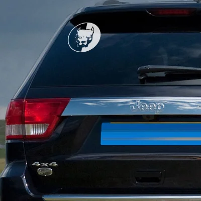 Питбуль вектор (классический). Для резки на плоттере.