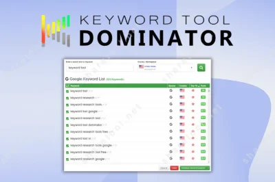 Account Keyword Tool Dominator - Max Lifetime Access