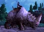 White woolly rhinoceros (Wooly White Rhino)