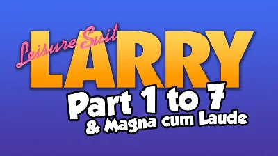 Leisure Suit Larry Retro Bundle 1 2 3 5 6 7 Magna Cum🎁