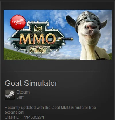 Goat Simulator (Steam Gift/Region Free/ROW)