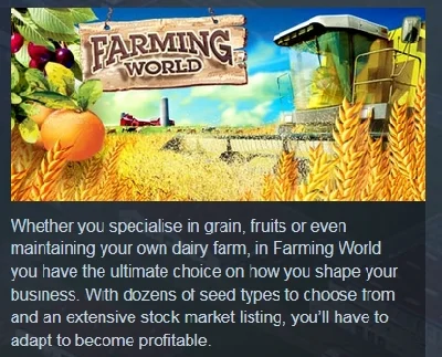Farming World 💎 STEAM KEY REGION FREE GLOBAL