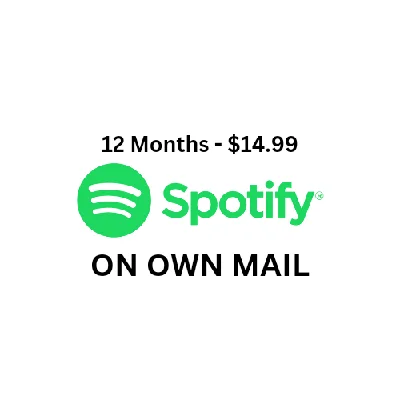 ⭐12 Months SPOTIFY PREMIUM INDIVIDUAL OWN MAIL⭐