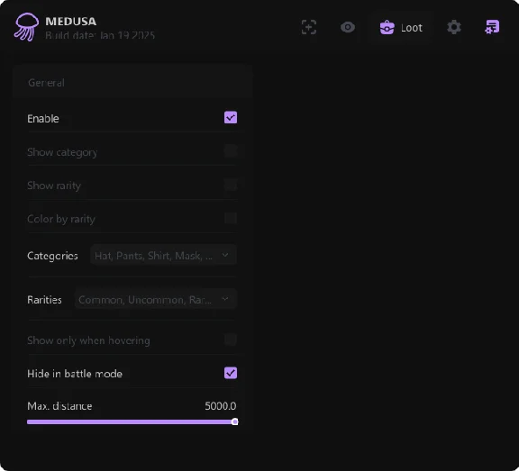 Medusa´s working private cheat for the game Unturned