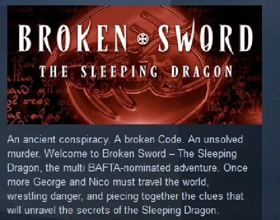 Broken Sword 3 The Sleeping Dragon 💎STEAM KEY GLOBAL