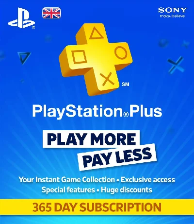 PLAYSTATION PLUS (PSN PLUS) | 365 DAYS (UK) + Discount