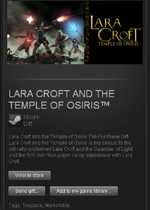LC and Temple of Osiris - pre-order - STEAM Gift GLOBAL