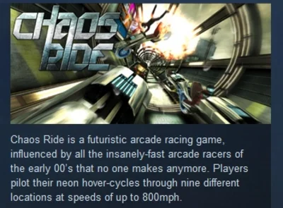 Chaos Ride ( Steam Key / Region Free ) GLOBAL ROW