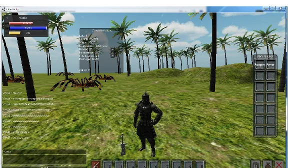 Unity3d client-server.MMORPG.ver.4