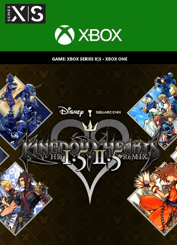 ⭐️ Kingdom Hearts 3 III + HD 1.5 + 2.5 ReMIX XBOX X|S