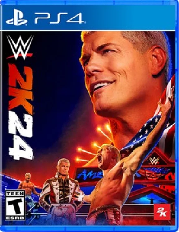 🎮WWE 2K24 PS4  Аренда 1 дней🟢