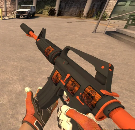 M4A1-S | NITRO С 4 СЛУЧАЙНЫМИ НАКЛЕЙКАМИ