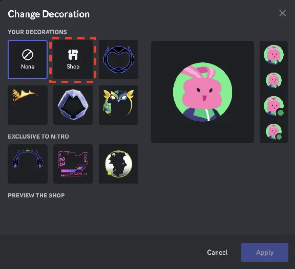 DISCORD AVATAR DECORATIONS ❤️ OWNER UPGRADE ❤️ PAYPAL