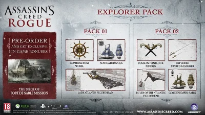 Assassin&acute;s Creed Rogue Deluxe SteamGift (RU + CIS + VPN
