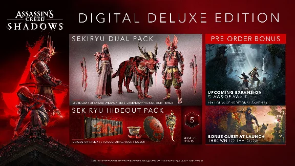 Assassin´s Creed Shadows Digital Deluxe XBOX🗝️ fast